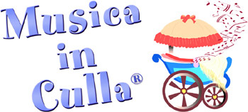 Logo musica in culla